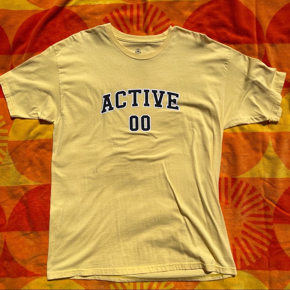 Yellow Active Ride Shop T-Shirt
